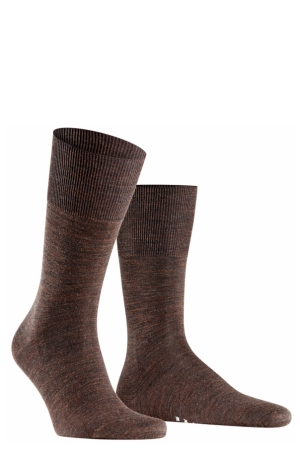 Falke 14435 5450 Airport sokken bruin Dark Braun