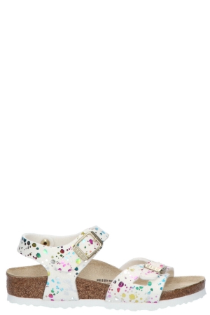 Birkenstock 1019743 Rio kids wit white confetti pop Birkenstock 1019743 Rio kids wit white confetti pop