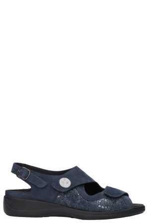 Solidus 73500 80337 Lia blauw 80337 NUBUK/BRISBANE FLEX ocean