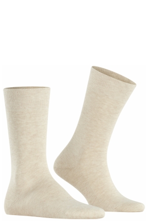 Falke 14657 4650 Family sokken beige Sand Mel.