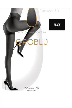 Oroblu Different 80 Black zwart 9999 Black Oroblu Different 80 Black zwart 9999 Black