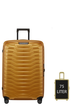 Samsonite 126042 6856 Proxis Spinner 75 geel Honey Gold Samsonite 126042 6856 Proxis Spinner 75 geel Honey Gold