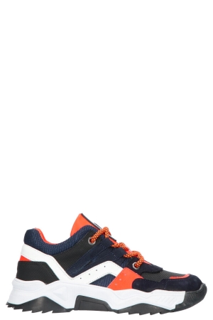 Track Style 322335 129 Alain athletic blauw 129 Dark Blue/orange