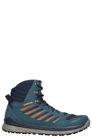 Lowa LM310844-7920 Axos GTX Mid blauw Steelblue-orange