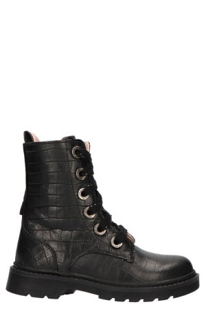 Twins 322630 689 Brit bugatti zwart 689 black croco Twins 322630 689 Brit bugatti zwart 689 black croco