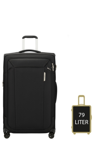 Samsonite 143331 7416 Respark Spinner 79 zwart Black Samsonite 143331 7416 Respark Spinner 79 zwart Black