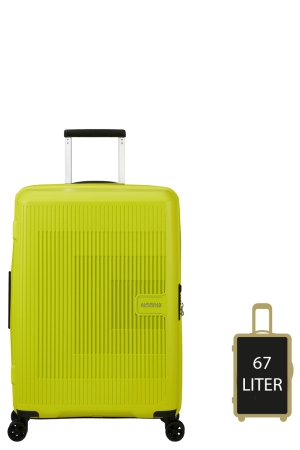 American Tourister 146820 A067 Aerostep Spinner 67 groen Light Lime American Tourister 146820 A067 Aerostep Spinner 67 groen Light Lime