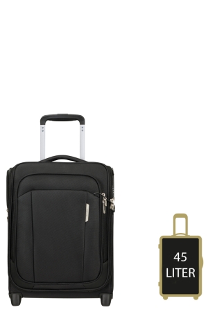 Samsonite 143311 7416 Respark Upright 45 zwart Ozone Black Samsonite 143311 7416 Respark Upright 45 zwart Ozone Black