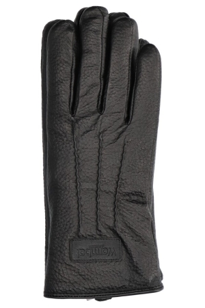 Warmbat Gloves Men GLO402499 Leather Black zwart Black