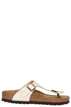 Birkenstock 943873 Gizeh beige Pearl White