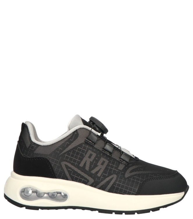 Red rag sneaker zwart new arrivals
