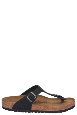 Birkenstock 845251 Gizeh zwart oiled Black Birkenstock 845251 Gizeh zwart oiled Black