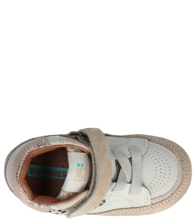 Bunnies Jr babyschoen <span>224526 108 Zilke Zacht</span> 224526 108 Zilke Zacht beige - www.bremmerschoenen.nl - Bremmer Schoenen