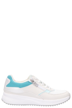 Waldlaufer 765001 102 077 H-Mara wit 102 077 Aston Mesh Flat Aston weiss