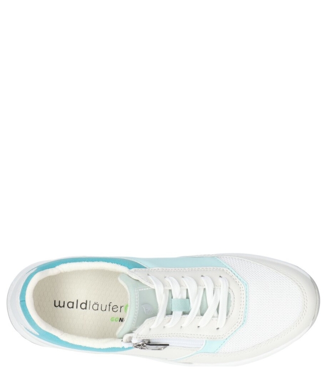 Waldlaufer sneaker <span>765001 102 077 H-Mara</span> 765001 102 077 H-Mara wit - www.bremmerschoenen.nl - Bremmer Schoenen