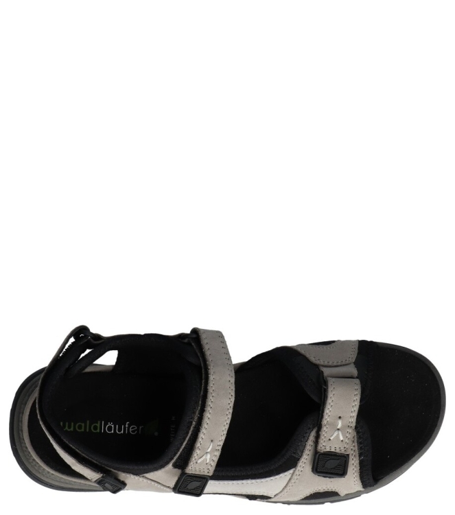 Waldlaufer sandaal <span>769004 100 003 H-Sora</span> 769004 100 003 H-Sora grijs - www.bremmerschoenen.nl - Bremmer Schoenen