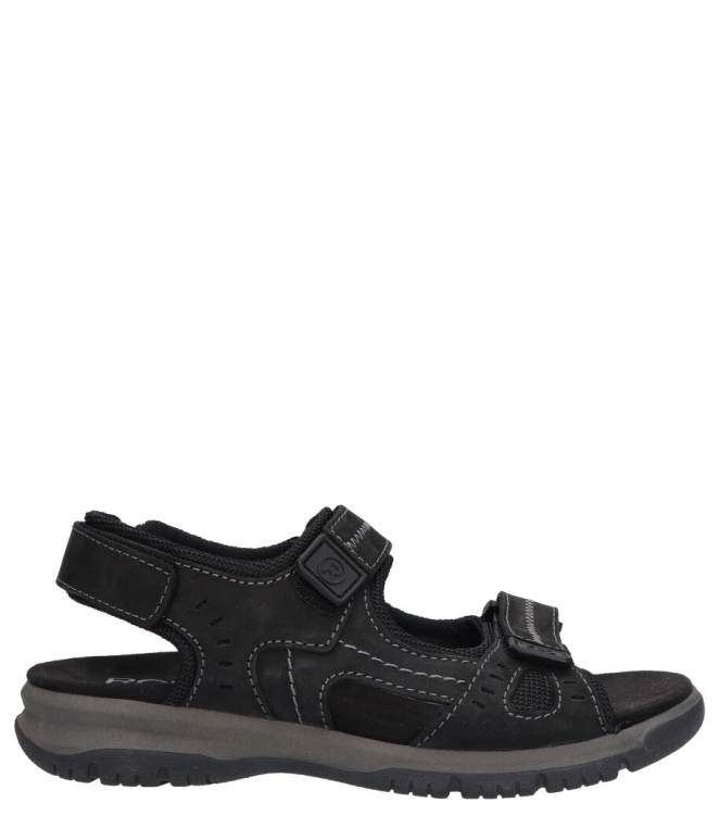 Rohde sandaal <span>6026 90</span> 6026 90 zwart - www.bremmerschoenen.nl - Bremmer Schoenen