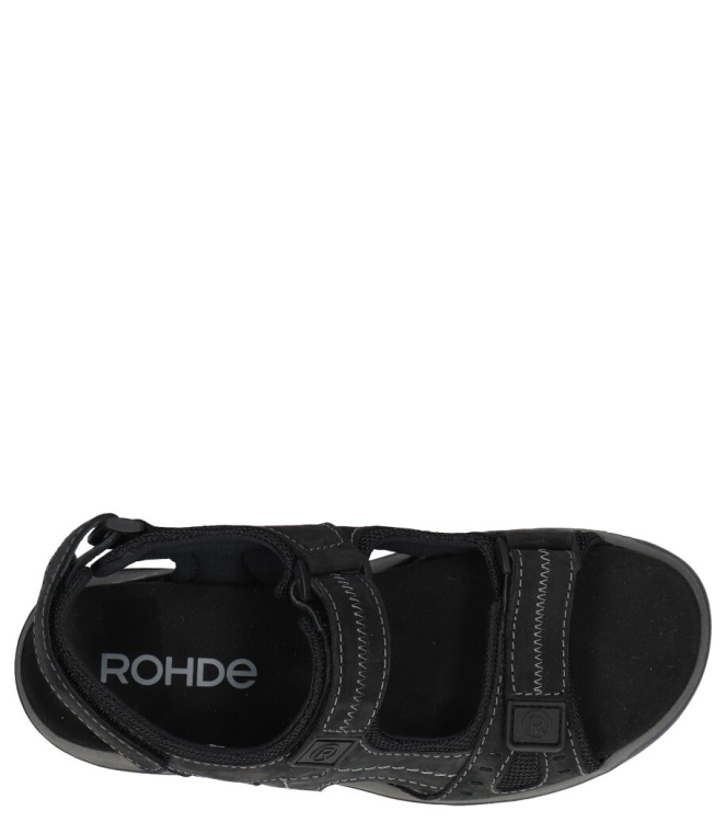 Rohde sandaal <span>6026 90</span> 6026 90 zwart - www.bremmerschoenen.nl - Bremmer Schoenen