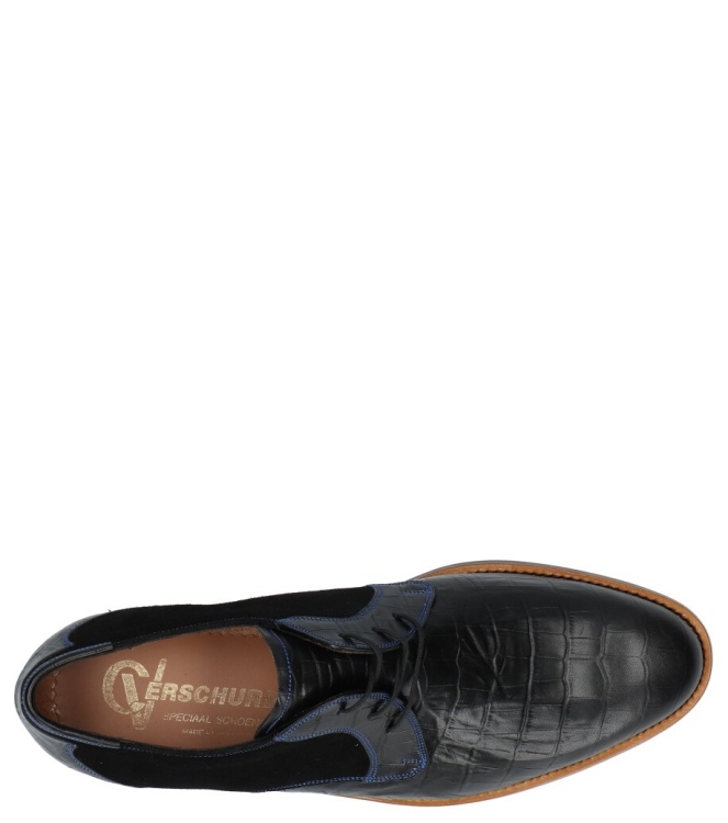 Verschuren geklede schoen <span>2840 H 244 D. Blauw</span> 2840 H 244 D. Blauw blauw - www.bremmerschoenen.nl - Bremmer Schoenen