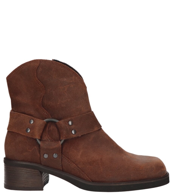 Durea enkellaars <span>9820 828 1763</span> 9820 828 1763 cognac - www.bremmerschoenen.nl - Bremmer Schoenen