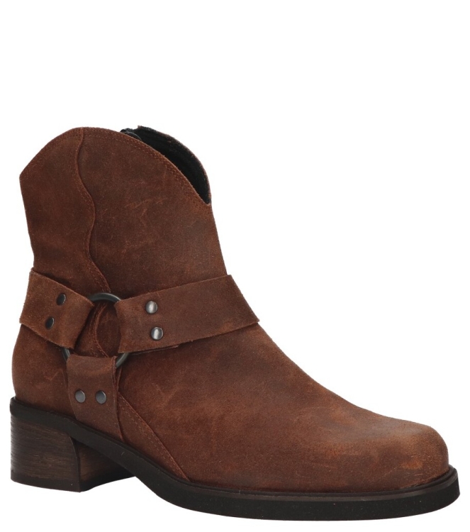 Durea enkellaars <span>9820 828 1763</span> 9820 828 1763 cognac - www.bremmerschoenen.nl - Bremmer Schoenen
