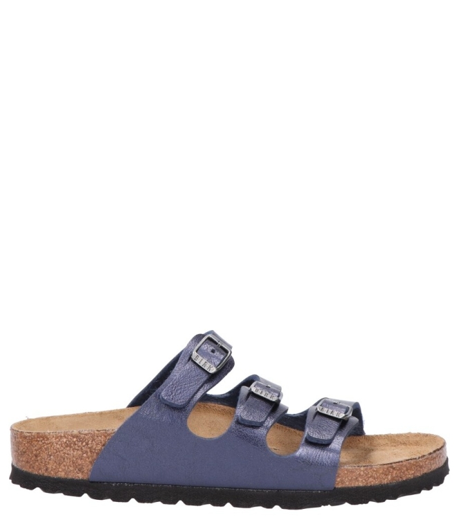 Birkenstock Birkenstock <span>1030316 Florida</span> midnight blue Birkenstock <span>1030316 Florida</span> 1030316 Florida blauw - www.bremmerschoenen.nl - Bremmer Schoenen