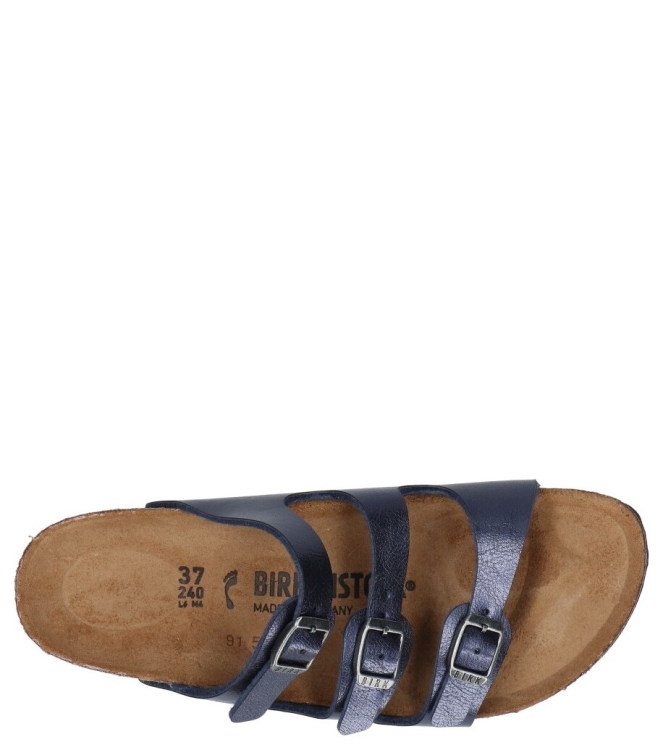 Birkenstock Birkenstock <span>1030316 Florida</span> midnight blue Birkenstock <span>1030316 Florida</span> 1030316 Florida blauw - www.bremmerschoenen.nl - Bremmer Schoenen