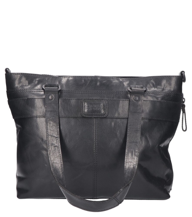 Spikes & Sparrow Spikes & Sparrow tas <span>58516000 Black</span> Black Spikes & Sparrow tas <span>58516000 Black</span> 58516000 Black zwart - www.bremmerschoenen.nl - Bremmer Schoenen