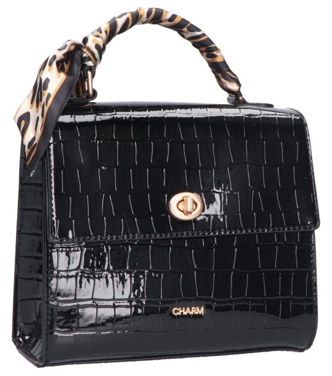 Charm tas <span>W01383 001 Zwart</span> W01383 001 Zwart zwart - www.bremmerschoenen.nl - Bremmer Schoenen