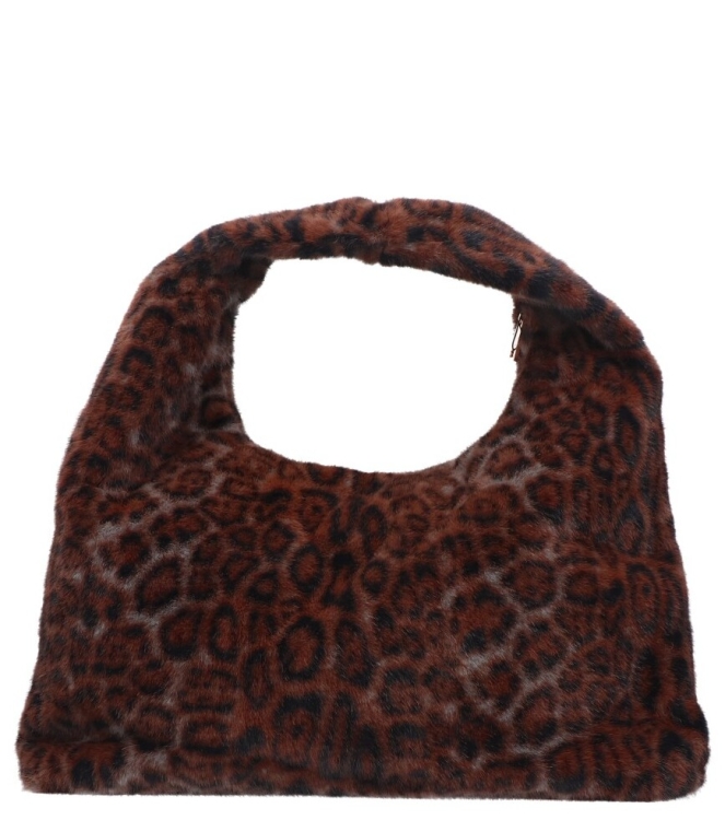 Bulaggi tas <span> 31656. 31 XXL fur hobo</span>  31656. 31 XXL fur hobo bruin - www.bremmerschoenen.nl - Bremmer Schoenen