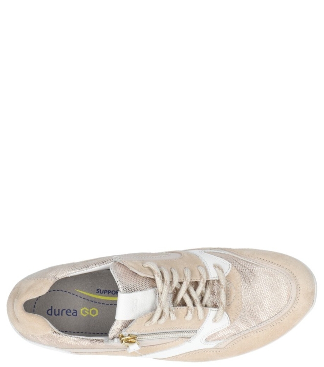 Durea Durea sneaker <span>6306 684 2146</span> 2146 L.TAUPE/AVORIO/WIT Durea sneaker <span>6306 684 2146</span> 6306 684 2146 beige - www.bremmerschoenen.nl - Bremmer Schoenen