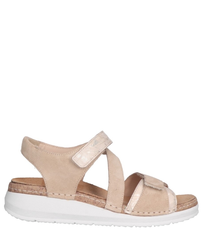 Durea sandaal <span>7431 035 2100</span> 7431 035 2100 beige - www.bremmerschoenen.nl - Bremmer Schoenen