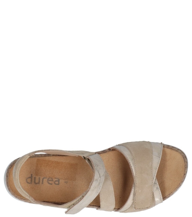 Durea sandaal <span>7431 035 2100</span> 7431 035 2100 beige - www.bremmerschoenen.nl - Bremmer Schoenen