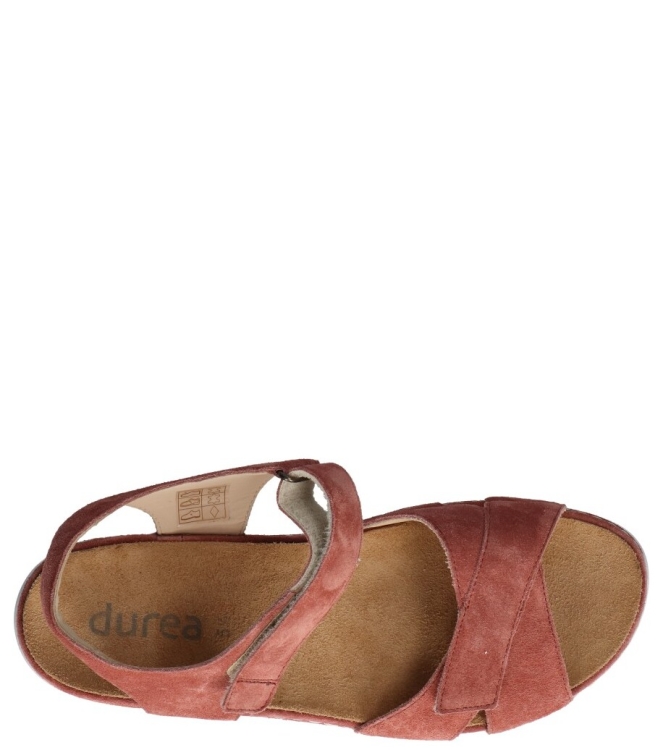 Durea sandaal <span>7432 038 2096</span> 7432 038 2096 rood - www.bremmerschoenen.nl - Bremmer Schoenen
