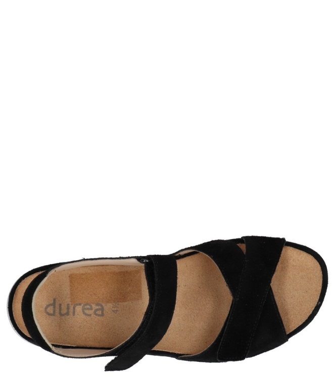 Durea sandaal <span>7432 038 1293</span> 7432 038 1293 zwart - www.bremmerschoenen.nl - Bremmer Schoenen