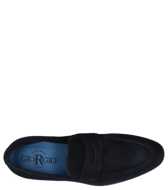 Giorgio instapper <span>50504 08 Bufalo Blu</span> 50504 08 Bufalo Blu blauw - www.bremmerschoenen.nl - Bremmer Schoenen