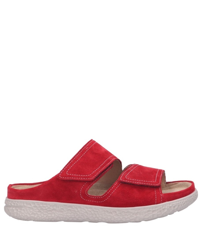 Hartjes slipper <span>122.1222 27/00 Groove</span> 122.1222 27/00 Groove rood - www.bremmerschoenen.nl - Bremmer Schoenen