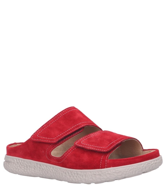 Hartjes slipper <span>122.1222 27/00 Groove</span> 122.1222 27/00 Groove rood - www.bremmerschoenen.nl - Bremmer Schoenen