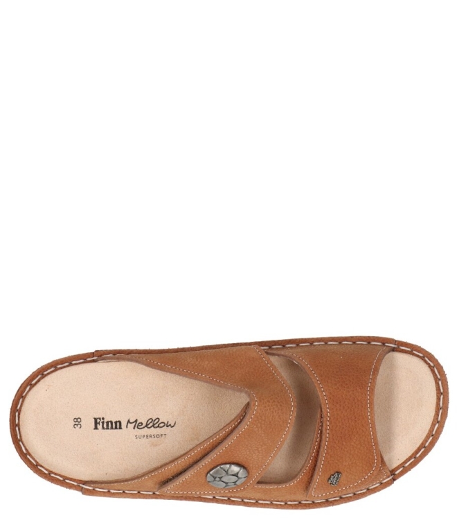 Finn Comfort slipper <span>2642 83411 Moorea</span> 2642 83411 Moorea cognac - www.bremmerschoenen.nl - Bremmer Schoenen