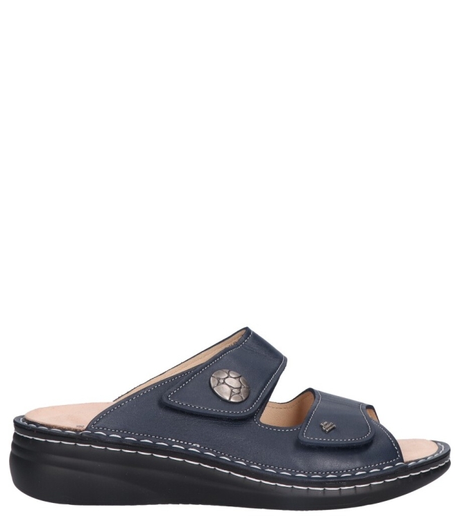 Finn Comfort slipper <span>2642 604041 Moorea</span> 2642 604041 Moorea blauw - www.bremmerschoenen.nl - Bremmer Schoenen