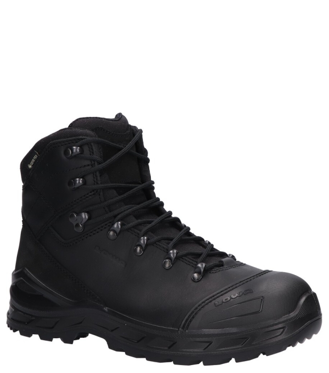 Lowa werkschoen <span>EW5880 Leandro Pro 2 GTX Mid S3</span> EW5880 Leandro Pro 2 GTX Mid S3 zwart - www.bremmerschoenen.nl - Bremmer Schoenen