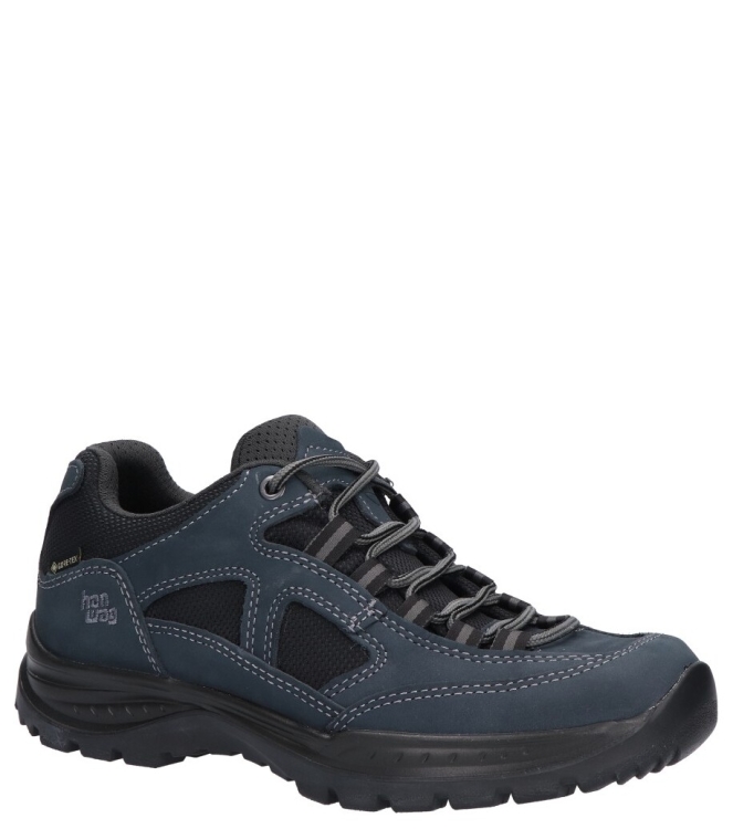 Hanwag wandelschoen <span>204601-007064 Gritstone II Narrow Lady GTX</span> 204601-007064 Gritstone II Narrow Lady GTX blauw - www.bremmerschoenen.nl - Bremmer Schoenen