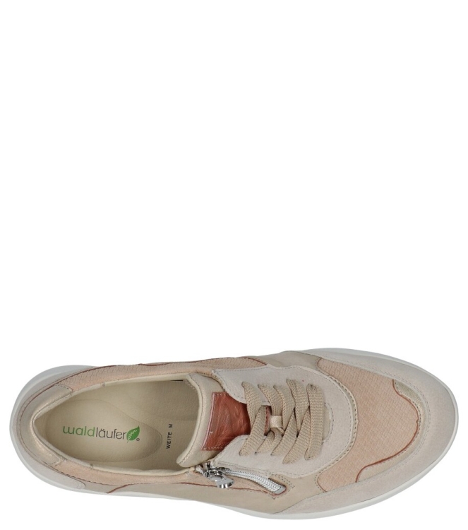 Waldlaufer sneaker <span>831004 500 698 M-Tonia</span> 831004 500 698 M-Tonia beige - www.bremmerschoenen.nl - Bremmer Schoenen