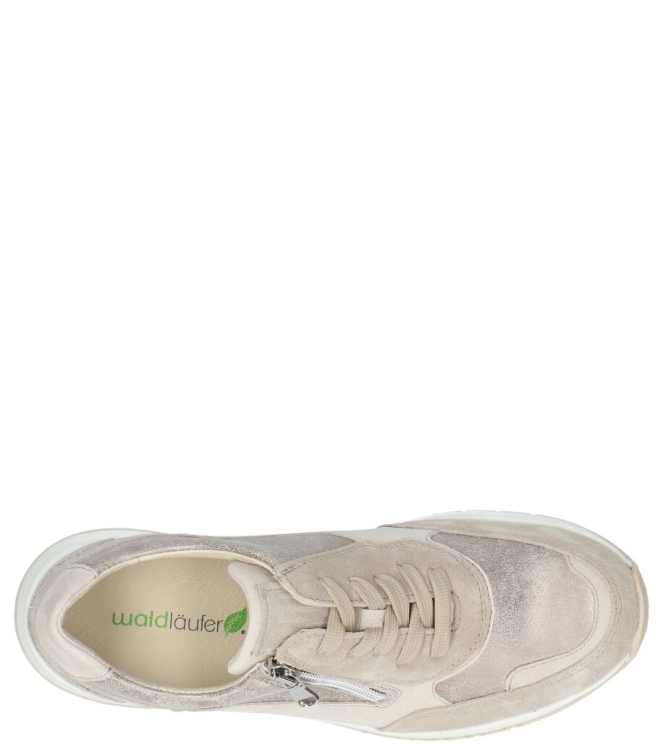 Waldlaufer sneaker <span>957007 500 083 H-April</span> 957007 500 083 H-April beige - www.bremmerschoenen.nl - Bremmer Schoenen