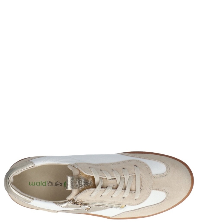 Waldlaufer sneaker <span>704005 300 213 H-Daisy</span> 704005 300 213 H-Daisy beige - www.bremmerschoenen.nl - Bremmer Schoenen