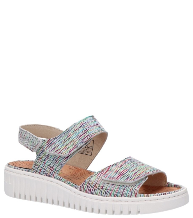 Waldlaufer sandaal <span>955001 105 299 H-willow</span> 955001 105 299 H-willow meerkleurig - www.bremmerschoenen.nl - Bremmer Schoenen