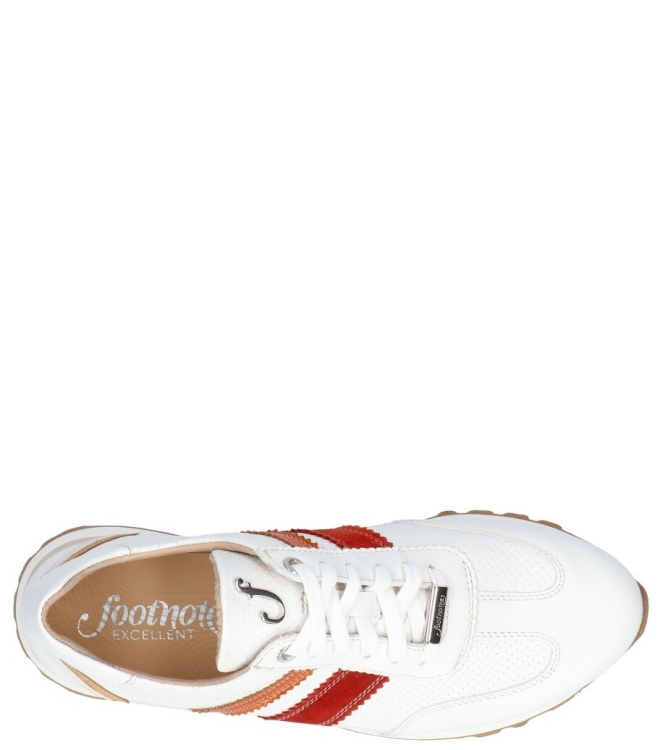 Footnotes sneaker <span>30.012 1060 Erika Elsa E</span> 30.012 1060 Erika Elsa E wit - www.bremmerschoenen.nl - Bremmer Schoenen