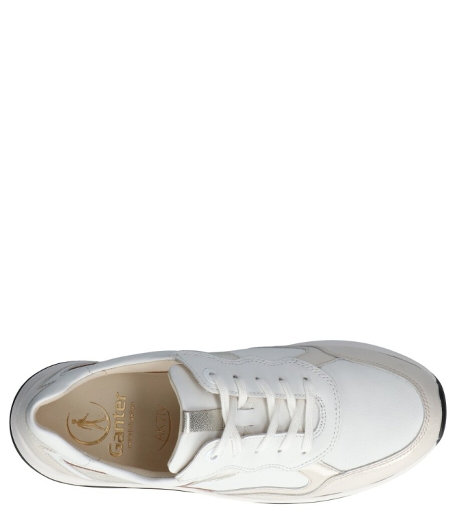 Ganter sneaker <span>201854 0212 High Flyer</span> 201854 0212 High Flyer wit - www.bremmerschoenen.nl - Bremmer Schoenen