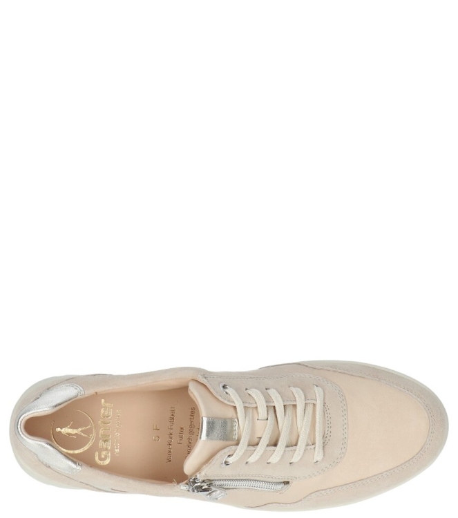 Ganter sneaker <span>205221 1100 Fara</span> 205221 1100 Fara beige - www.bremmerschoenen.nl - Bremmer Schoenen