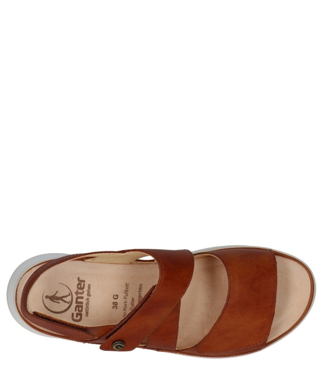 Ganter sandaal <span>200631 2600 Gianna</span> 200631 2600 Gianna cognac - www.bremmerschoenen.nl - Bremmer Schoenen